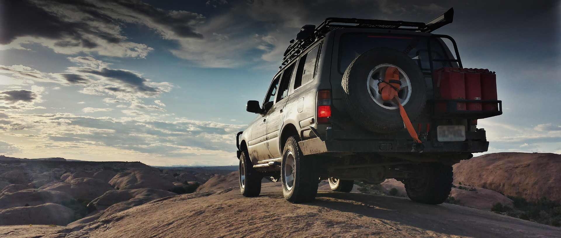 Toyota 4x4 Offroad Banner